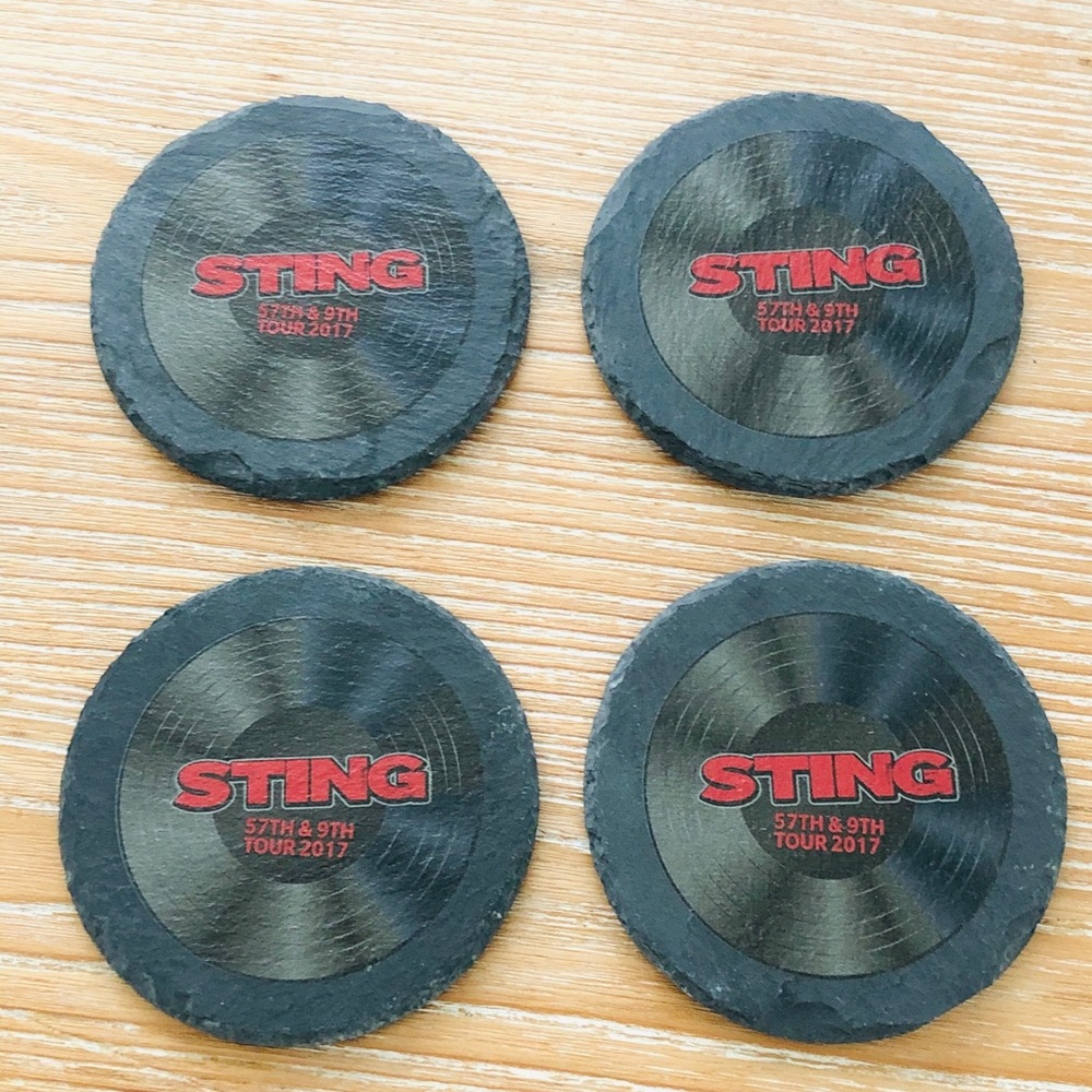 💥Exclusive💥Sting Collectible Concert Coasters